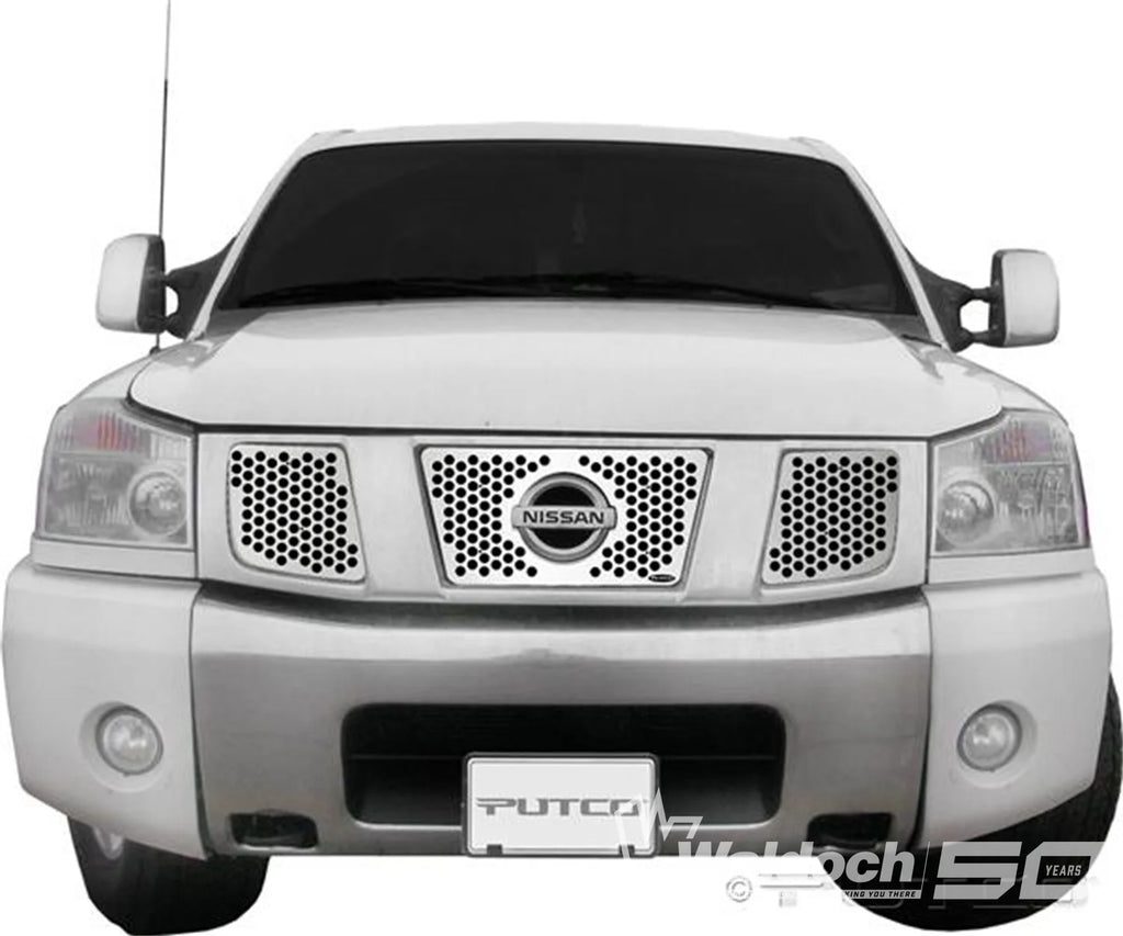 Punch Stainless Steel Grilles-Nissan Titan / Armada