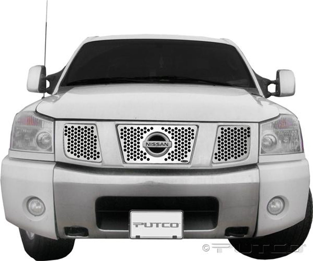 Punch Stainless Steel Grilles-Nissan Titan / Armada