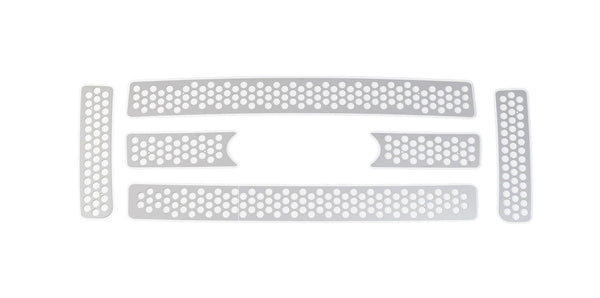 Punch Stainless Steel Grilles-Ford F-150 (Lariat & King Ranch only) 6 piece grille