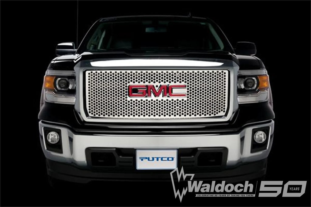 Punch Stainless Steel Grilles-GMC Sierra LD - All Terrain model only.