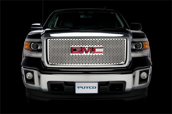 Punch Stainless Steel Grilles-GMC Sierra LD - All Terrain model only.