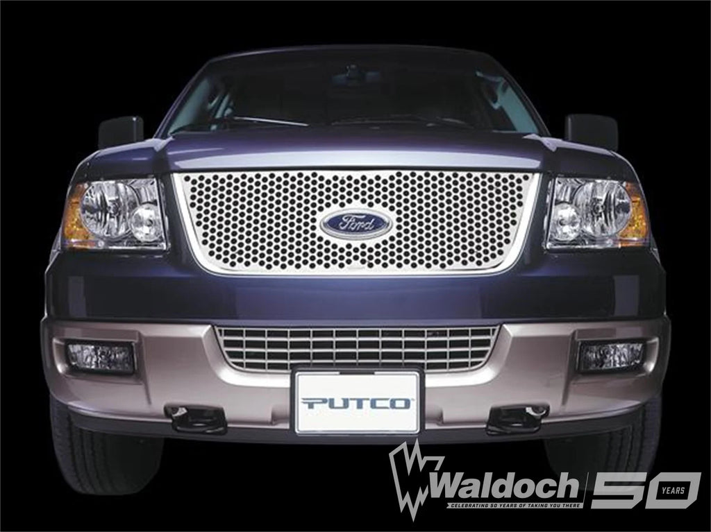 Punch Stainless Steel Grilles-Ford Mustang GT Main Grille