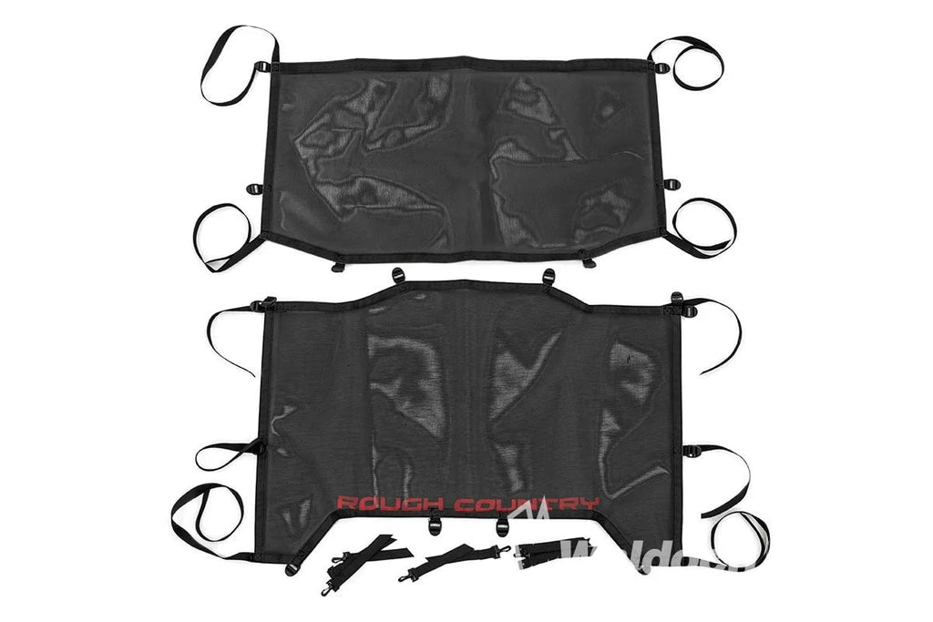 Mesh Bikini Top Plus | Black | Jeep Wrangler JL (21-23)/Wrangler Unlimited (18-23)