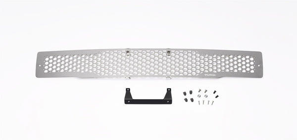 Bumper Grille Inserts-Ford F-150 - Stainless Steel Punch Design
