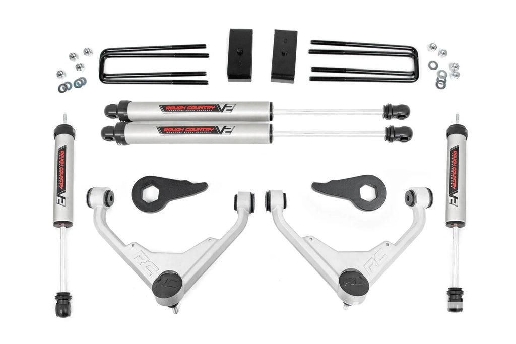 3 Inch Lift Kit | FT Code | V2 | Chevy/GMC Sierra/Silverado 2500 HD Suburban/Yukon XL 2500 (01-10)