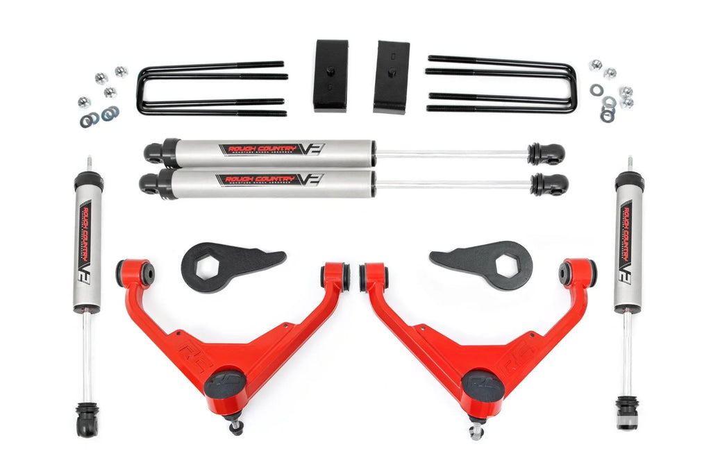 3 Inch Lift Kit | FT Code | V2 | Chevy/GMC Sierra/Silverado 2500 HD Suburban/Yukon XL 2500 (01-10)