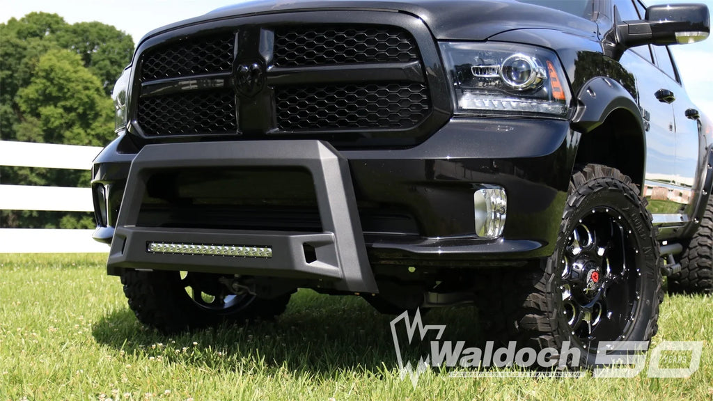 REVOLUTION BULL BAR/W LED LIGHT BAR RAM 1500 18
