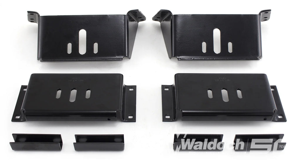 Leaf spring air spring kit