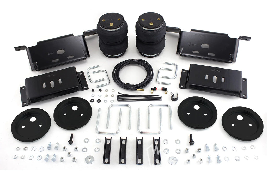 Leaf spring air spring kit