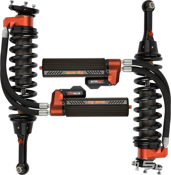 FACTORY RACE SERIES 3.0 LIVE VALVE INTERNAL BYPASS COIL-OVER (PAIR) - ADJUSTABLE