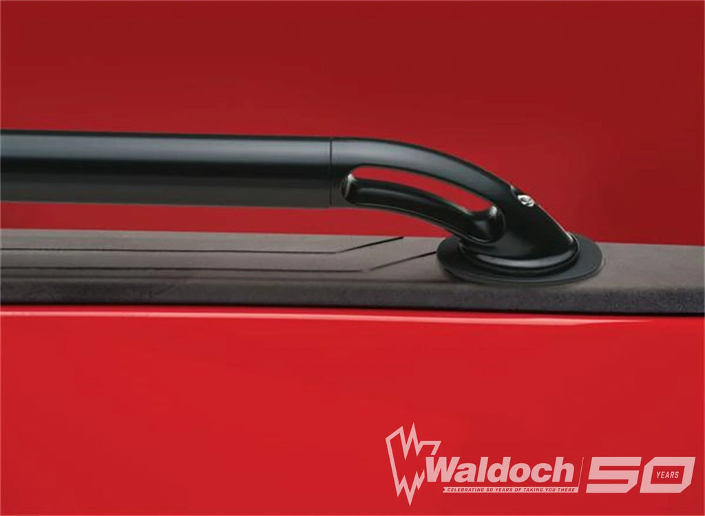 Putco Locker Side Rails - Black Powder Coated-Nissan Titan Standard Bed