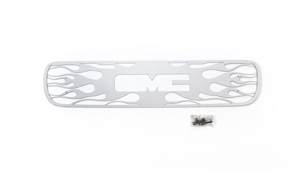 Flaming Inferno Stainless Steel Grilles-GMC Sierra LD w/ logo cutout Flaming Inferno Stainless Steel Grilles-GMC Yukon / Yukon XL w/ logo cutout