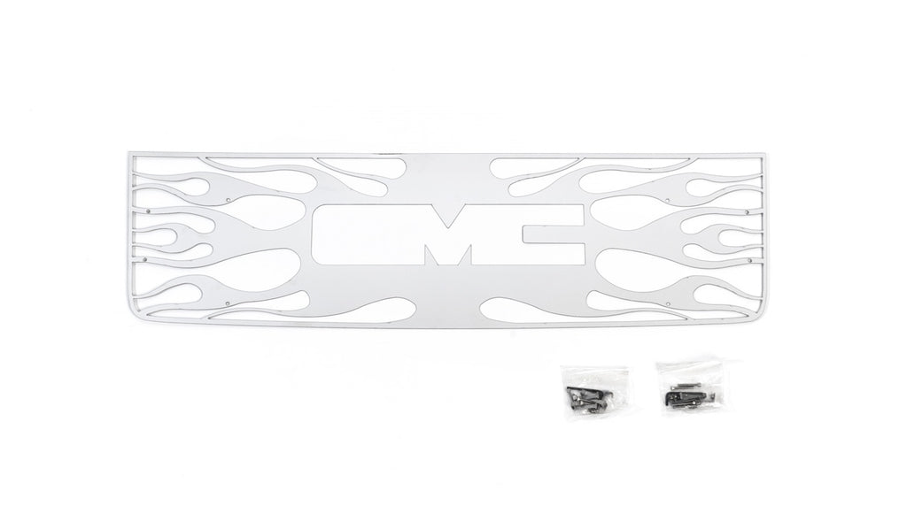 Flaming Inferno Stainless Steel Grilles-GMC Sierra LD