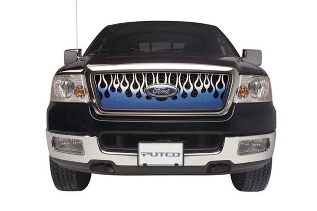 Flaming Inferno Blue Flame Grille Insert