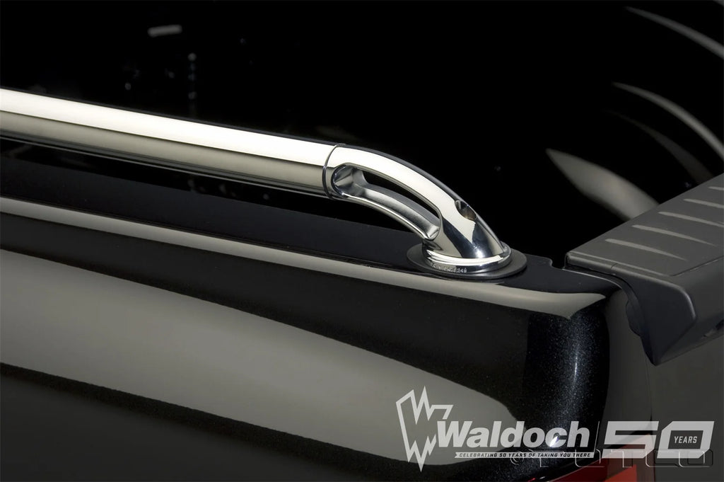 Putco Locker Side Rails-Ford F-150 - 6.5ft bed fits trucks with tonneau covers.