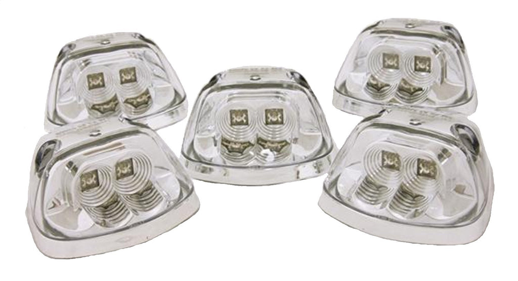 LED Roof Lamps (Replacement)-RAM - Clear - 5pc kit (Amber LEDs)