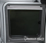 United Shade Grey Shade For 60% Side Swing Door Window Express & Savana Vans