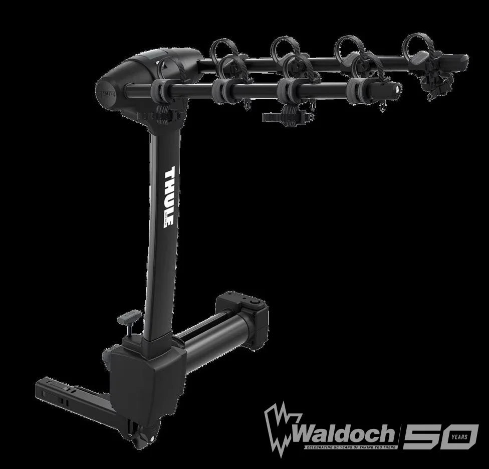 Thule Apex XT 4-bike hanging hitch bike rack swing away black