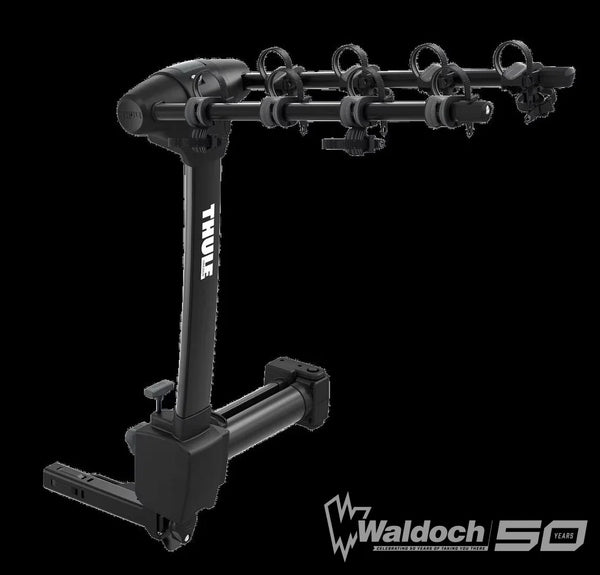 Thule Apex XT 4-bike hanging hitch bike rack swing away black
