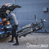 Thule EasyFold XT - 2-bike hitch bike rack black
