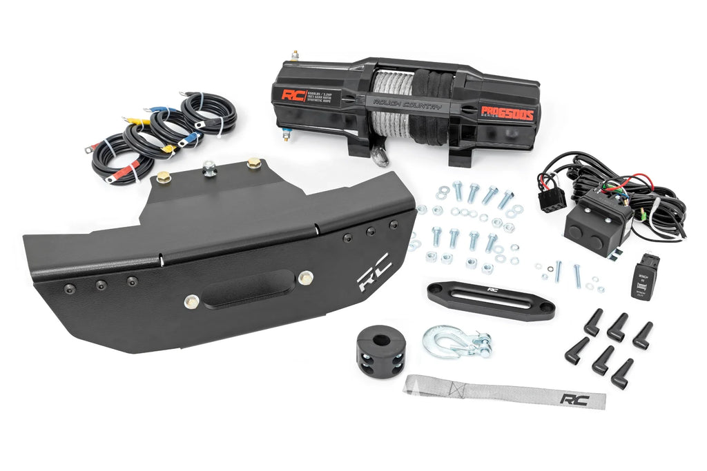 Winch Mount | RS4500S | Polaris RZR Turbo S4