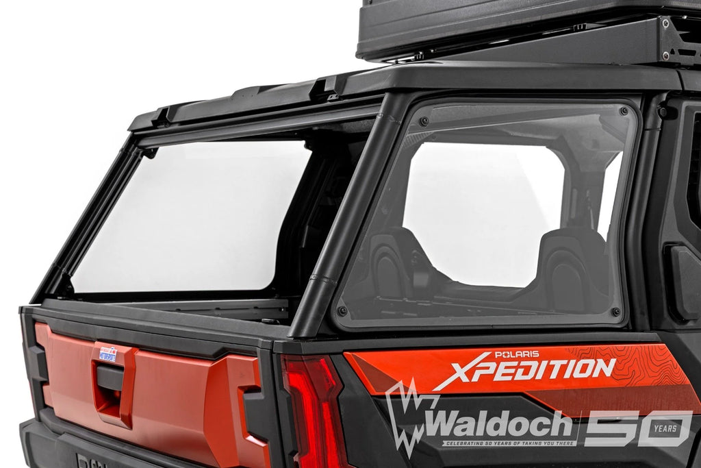 Bed Side Rear Windows | Scratch Resistant | Polaris XPEDITION ADV 5