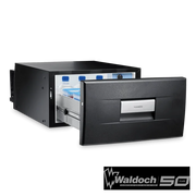 DOMETIC CD 30 BLACK FACE COMPRESSOR REFRIGERATOR, 1 CU FT, LOW-PROFILE, AC OPERATION