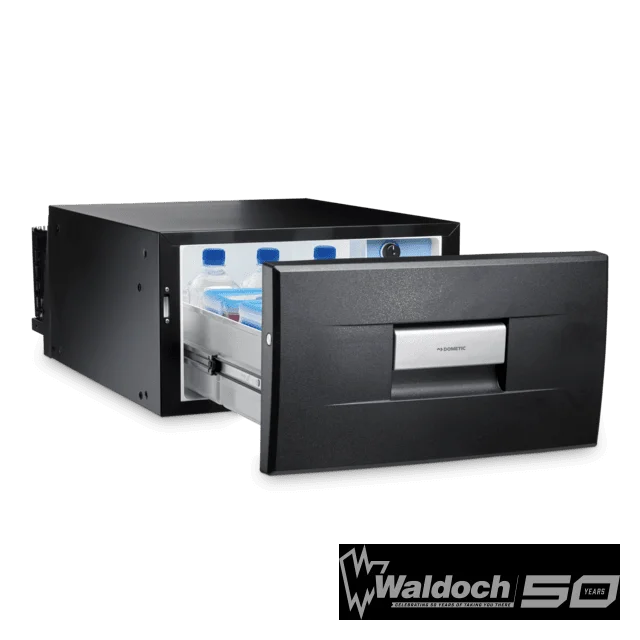 DOMETIC CD 30 BLACK FACE COMPRESSOR REFRIGERATOR, 1 CU FT, LOW-PROFILE, AC OPERATION