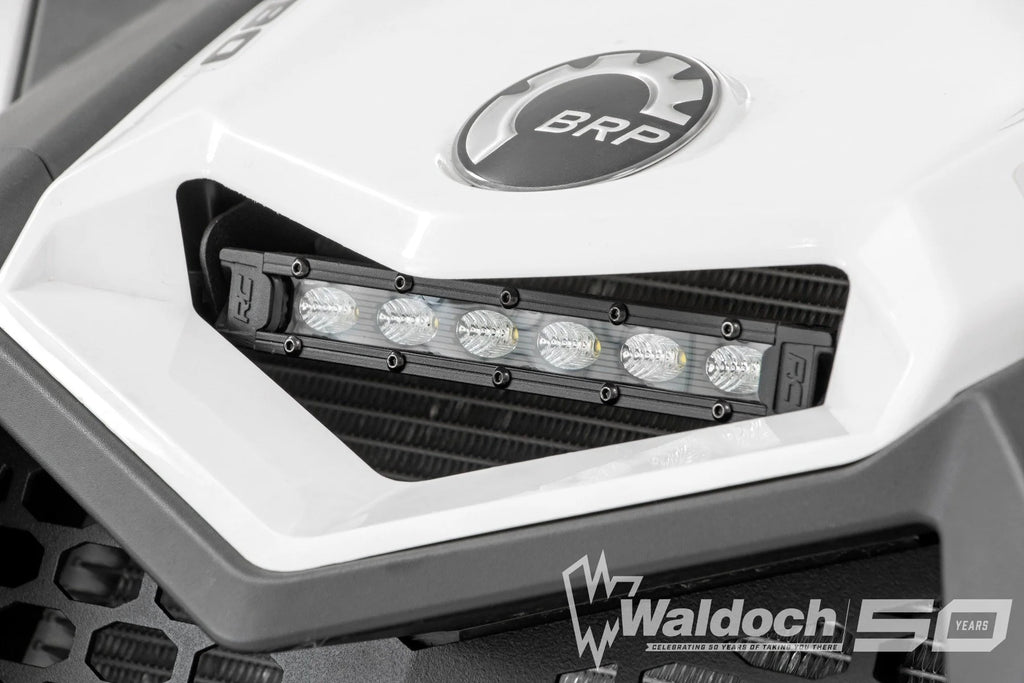 LED Light Kit | Cowl Mount | 6" Black Slimline | Can-Am Maverick X3