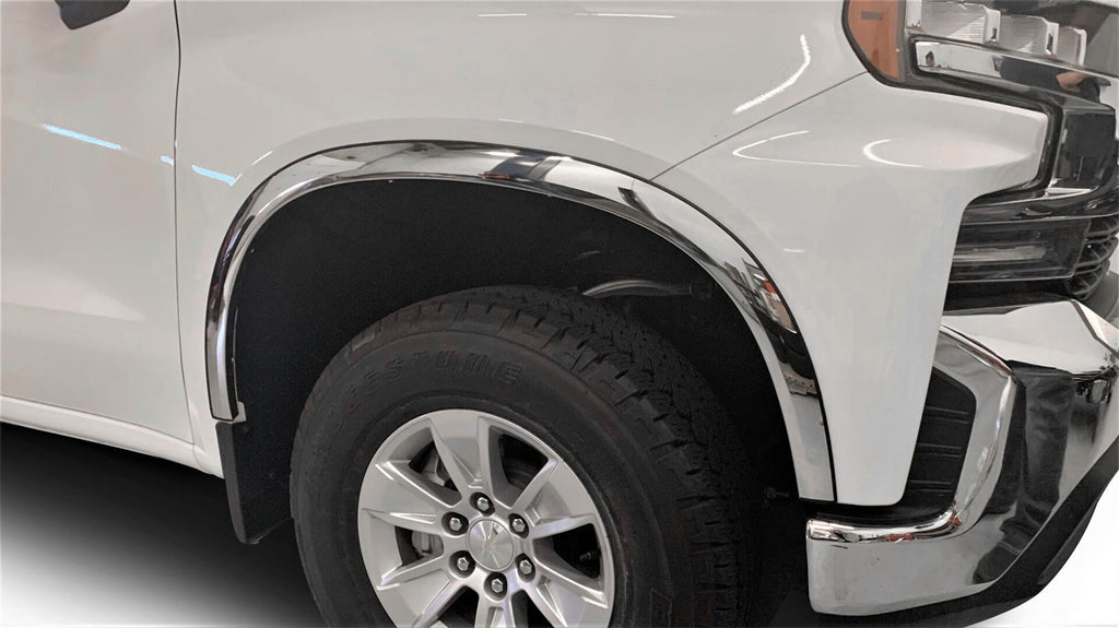 Stainless Steel Fender Trim-Chevrolet Silverado 1500