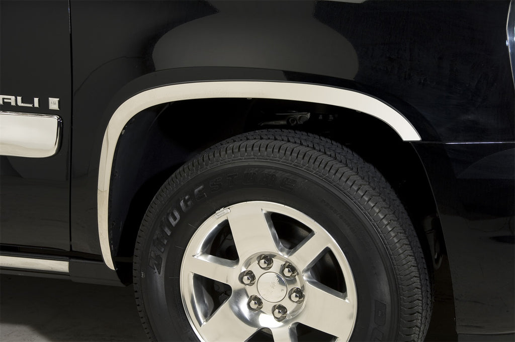 GM Stainless Steel Fender Trim-Chevrolet Suburban -  Fender Trim GM Stainless Steel Fender Trim-GMC Yukon XL -  Fender Trim