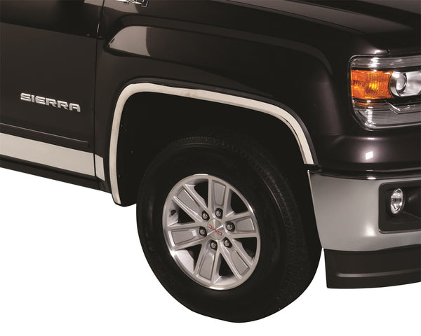 GM Stainless Steel Fender Trim-GMC Sierra HD (does not fit Dually).