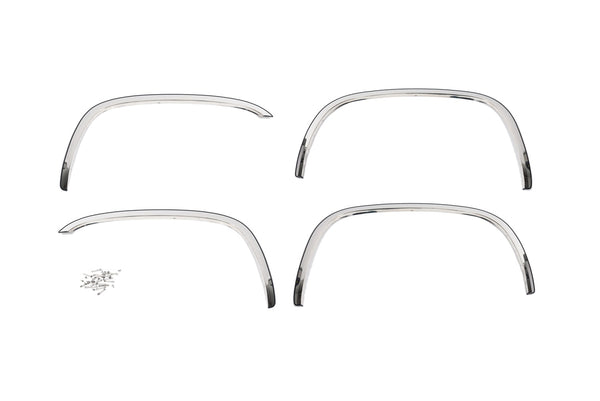 GM Stainless Steel Fender Trim-Cadillac Escalade EXT - Full Fender Trim