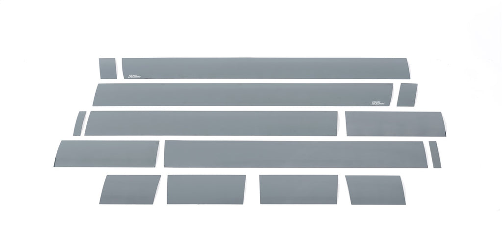 Black Platinum Rocker Panels  -Chevrolet Silverado Crew Cab 6.5ft Standard Box - 6" wide - 14 pcs Black Platinum Rocker Panels  -Chevrolet Silverado Crew Cab HD 6.5ft Standard Box - 6" wide - 14 pcs