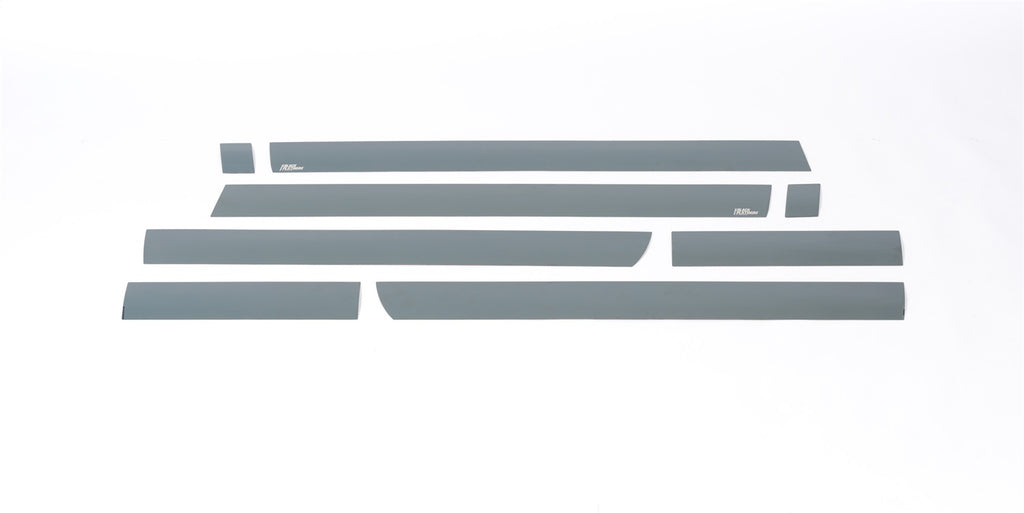 Black Platinum Rocker Panels  -Chevrolet Silverado HD - Crew Cab Dually (8 pcs)