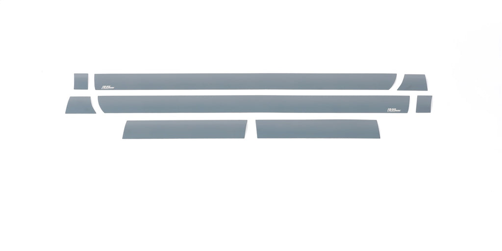 Black Platinum Rocker Panels  -GMC Sierra HD - Regular Cab Dually (8 pcs)