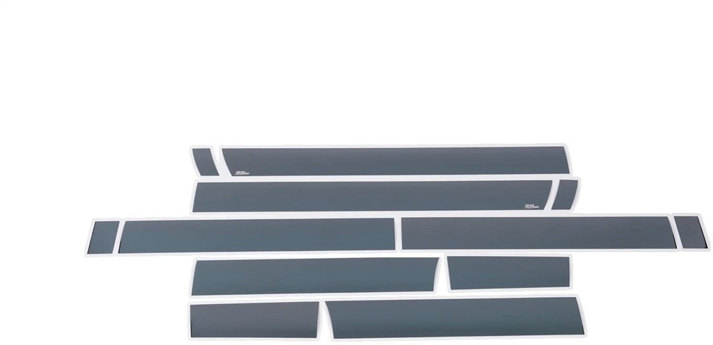 Black Platinum Rocker Panels  -Chevrolet Silverado LD / GMC Sierra LD - Crew Cab - 5.8ft Short Box