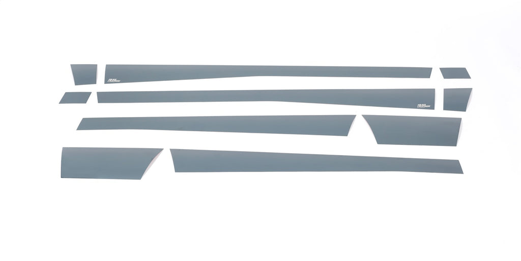 Black Platinum Rocker Panels  -RAM 1500 Reg Cab 8ft LWB - 5.5" Wide ( W/O Factory flares ) 10 pcs Black Platinum Rocker Panels  -RAM 2500/3500 Reg Cab 8 ft LWB - 5.5" wide (W/O Factory flares) 10 pcs