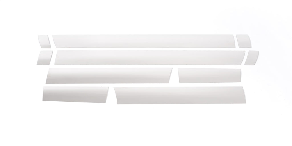 Stainless Steel Rocker Panels-Ford Super Duty - Reg Cab 8 ft Long Box - 10 pcs, 6.25 Inches Wide.