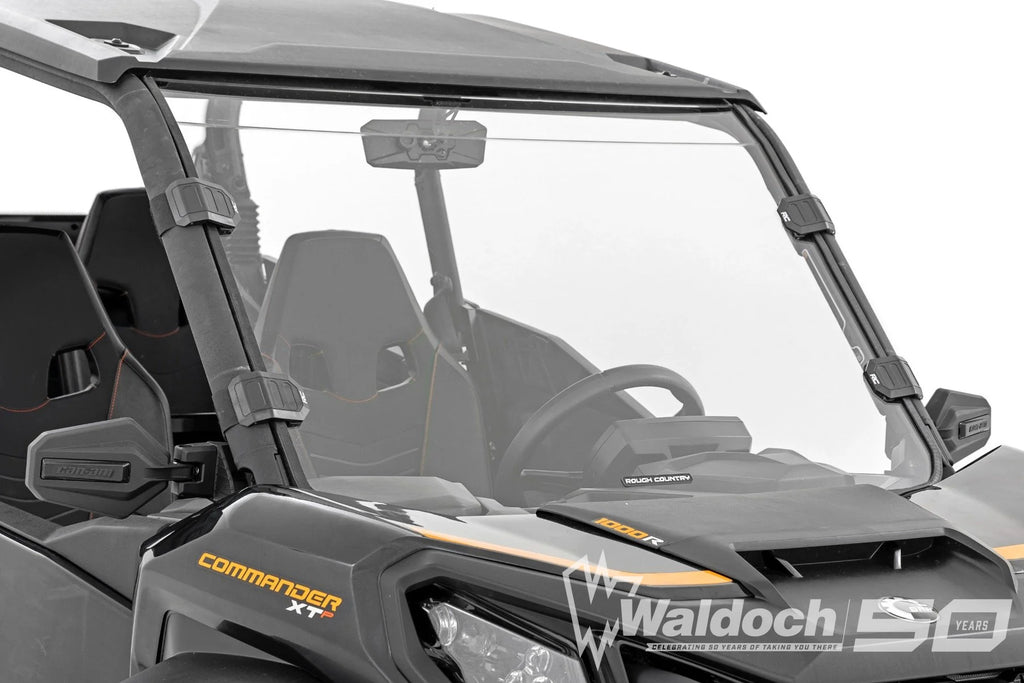 Full Windshield | Scratch Resistant | Can-Am Commander 1000R