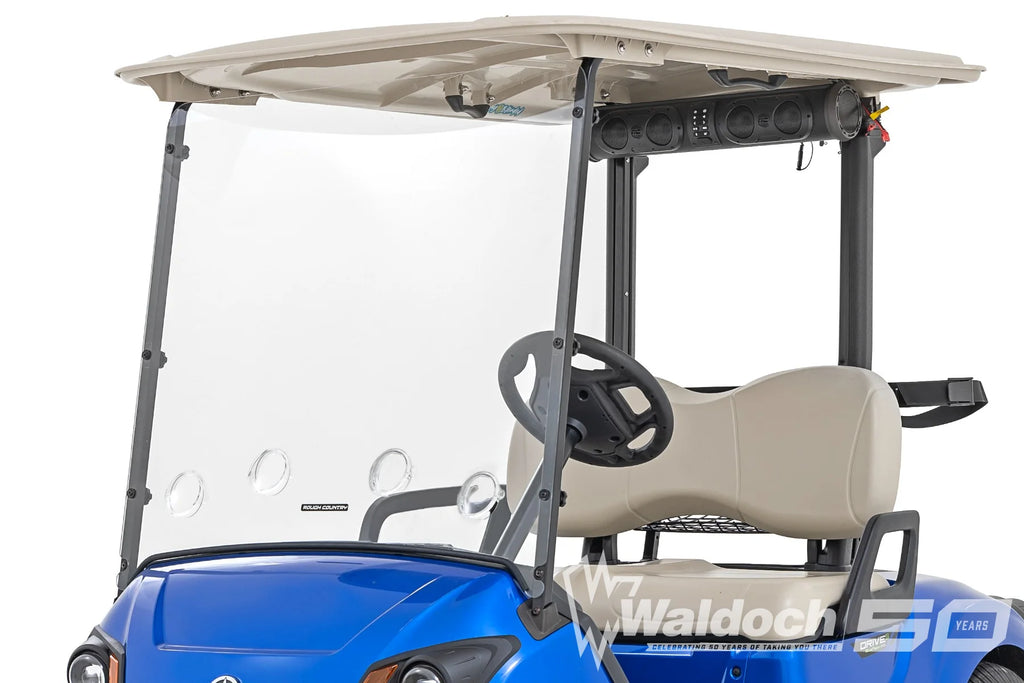 Vented Full Windshield | Scratch Resistant | Yamaha Drive2