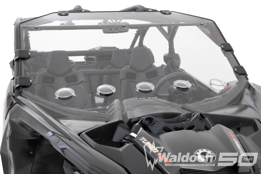 Vented Full Windshield | Scratch Resistant | Can-Am Maverick X3