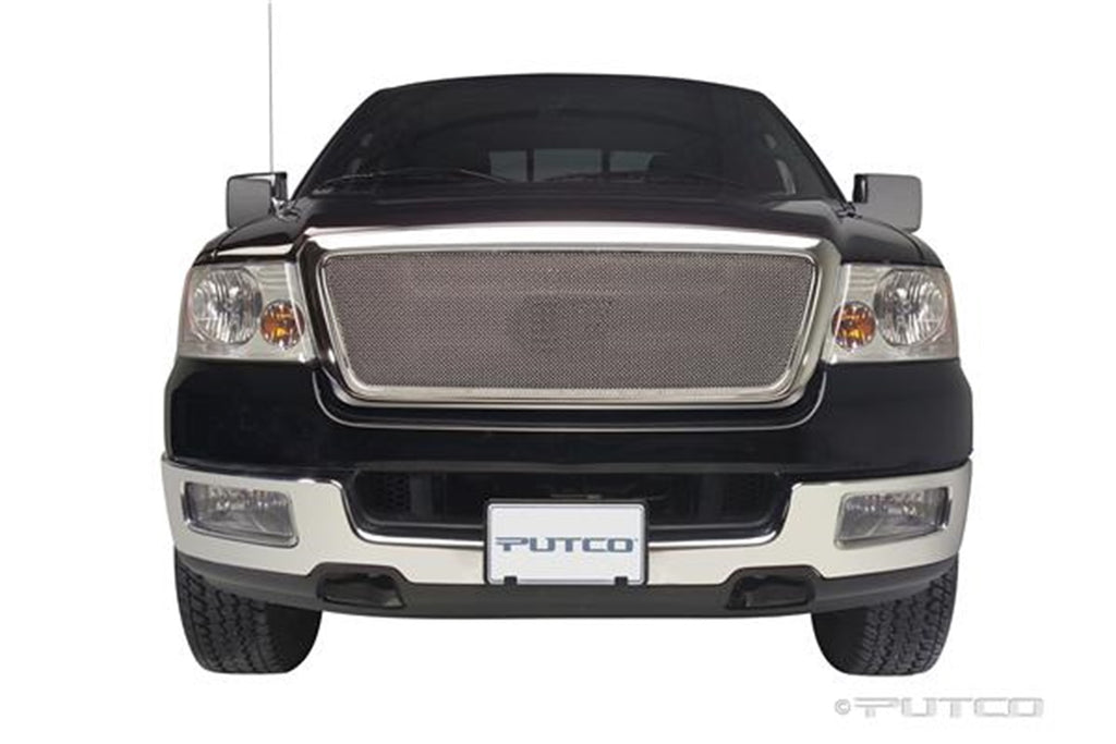 Liquid Mesh Grilles-Ford F-150 Light Duty Honeycomb (except Heritage)(Covering Logo) - Bolt on