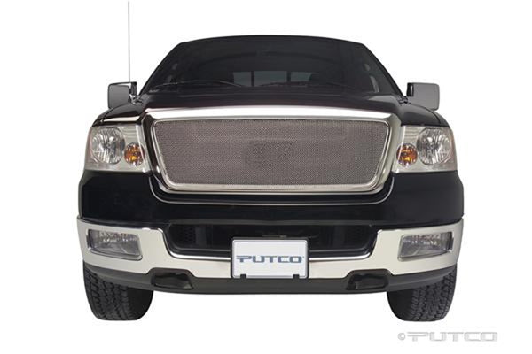Liquid Mesh Grilles-Ford F-150 Light Duty Honeycomb (except Heritage)(Covering Logo) - Bolt on