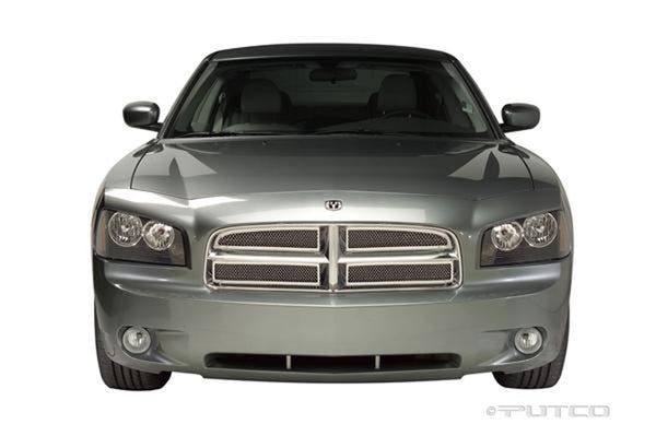 Liquid Mesh Grilles-Dodge Charger - Replacement