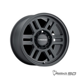 SATIN BLACK 16" TRANSIT WHEEL 5-160 - 355-6675SB45