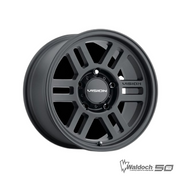 SATIN BLACK 16" TRANSIT WHEEL 5-160 - 355-6675SB45