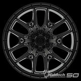 22X10 ARENA BATTLE FLAT BLACK -18ET 6x135
