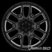 22X10 ARENA BATTLE FLAT BLACK -18ET 6x135