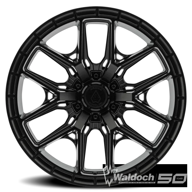 22X12 ARENA BATTLE SATIN BLACK -44ET 6x139.7